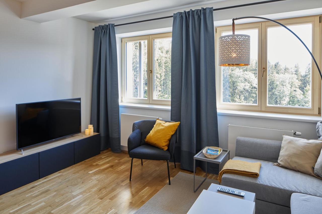 Luční apartmán Tymiána Černý Dŭl Exterior foto